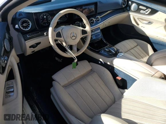 2018 Mercedes-Benz E-Class E 400 with VIN WDD1K6FB6JF039951, listed as a Copart auction lot 41745665 with 57,982 mi miles and Salvage Title. Bid and sale history available at carsss.com. Image 8.