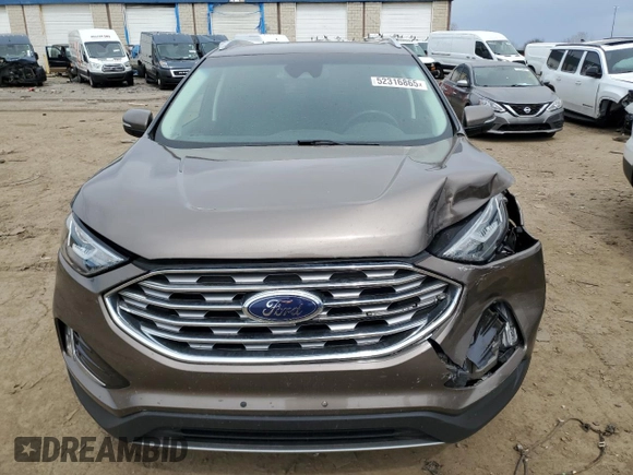 2019 Ford Edge SEL with VIN 2FMPK3J94KBC58476, listed as a Copart auction lot 52316865 with 45,950 mi miles and Clean Title. Bid and sale history available at carsss.com. Image 5.