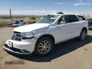 2017 Dodge Durango SXT z VIN 1C4RDJAG3HC733392, wystawiony jako Copart lot #53911465 z przebiegiem 52 279 mil mil oraz Szkoda całkowita • Salvage title. Historia ofert i sprzedaży dostępna na DreamBid. Obrazek 1.