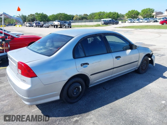 2004 Honda Civic VP z VIN 1HGES16344L008745, wystawiony jako IAAI lot #39006629 z przebiegiem Nie podano mil oraz . Historia ofert i sprzedaży dostępna na DreamBid. Obrazek 4.
