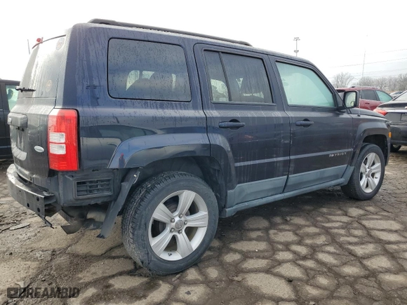 2011 Jeep Patriot Latitude with VIN 1J4NT1GA6BD146992, listed as a Copart auction lot 81051694 with 114,432 mi miles and Clean Title. Bid and sale history available at carsss.com. Image 3.