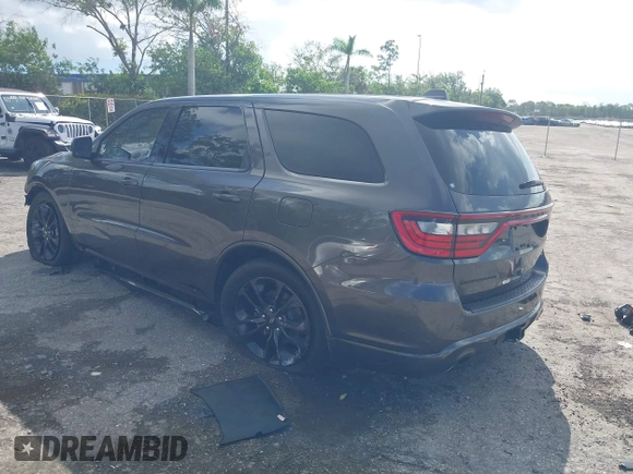 2021 Dodge Durango R/T with VIN 1C4SDHCT3MC845656, listed as a IAAI auction lot 42470019 with 44,928 mi miles and . Bid and sale history available at DreamBid. Image 3.
