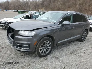 2019 Audi Q7 Premium Plus with VIN WA1LAAF79KD040152, listed as a Copart auction lot 52009345 with 38,961 mi miles and Salvage Title. Bid and sale history available at carsss.com. Image 1.