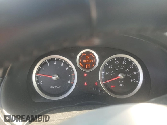 2010 Nissan Sentra 2.0 with VIN 3N1AB6AP6AL684508, listed as a Copart auction lot 65397465 with 102,204 mi miles and Salvage title. Bid and sale history available at DreamBid. Image 9.
