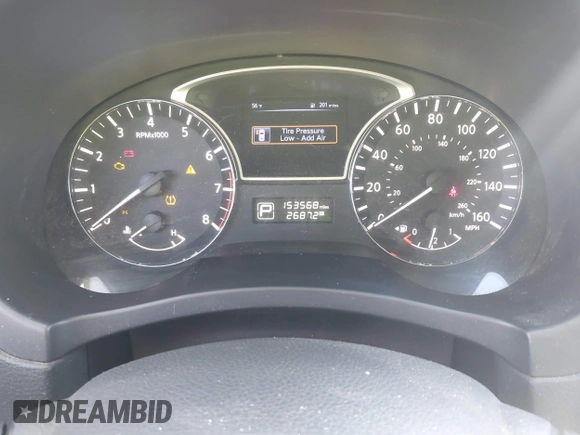 2015 Nissan Altima 2.5 S with VIN 1N4AL3AP7FC182401, listed as a IAAI auction lot 42110825 with 153,568 mi miles. Bid and sale history available at carsss.com. Image 7.