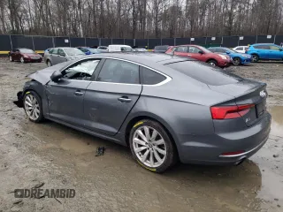 2018 Audi A5 Sportback Premium Plus with VIN WAUBNCF57JA011200, listed as a Copart auction lot 81883353 with Not Provided miles. Bid and sale history available at carsss.com. Image 2.