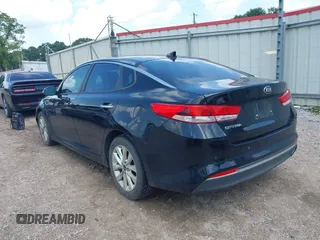 2018 Kia Optima LX with VIN 5XXGT4L36JG257392, listed as a IAAI auction lot 42552144 with 79,795 mi miles and . Bid and sale history available at DreamBid. Image 3.