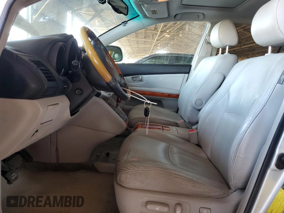 2007 Lexus RX 350 with VIN 2T2GK31UX7C007951, listed as a Copart auction lot 55421245 with 195,110 mi miles and Salvage Title. Bid and sale history available at DreamBid. Image 7.