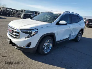 2021 GMC Terrain SLT z VIN 3GKALPEV0ML317086, wystawiony jako Copart lot #86791164 z przebiegiem 95 774 mil mil oraz Szkoda całkowita • Salvage title. Historia ofert i sprzedaży dostępna na DreamBid. Obrazek 1.