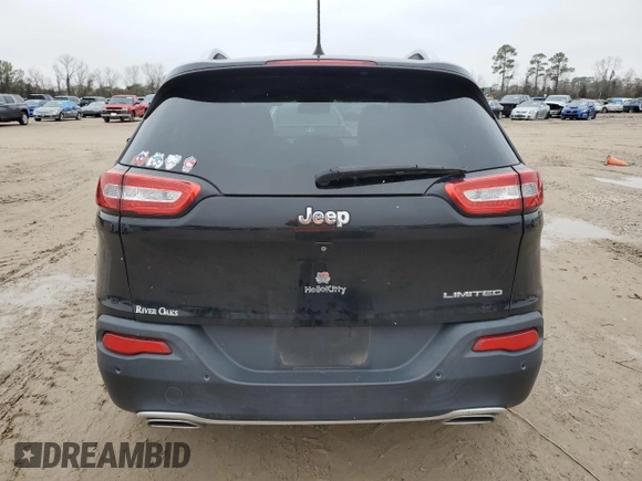 2018 Jeep Cherokee Limited with VIN 1C4PJLDX9JD509955, listed as a Copart auction lot 42969415 with 86,926 mi miles and Salvage title. Bid and sale history available at DreamBid. Image 6.