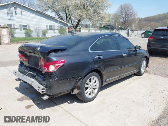 2011 Lexus ES with VIN JTHBK1EG7B2437997, listed as a IAAI auction lot 42062607 with 116,833 mi miles. Bid and sale history available at carsss.com. Image 4.