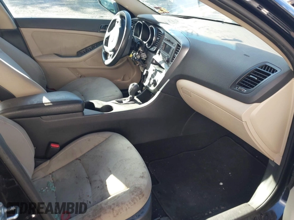 2013 Kia Optima LX with VIN 5XXGM4A79DG245910, listed as a IAAI auction lot 41853925 with 231,321 mi miles. Bid and sale history available at carsss.com. Image 5.