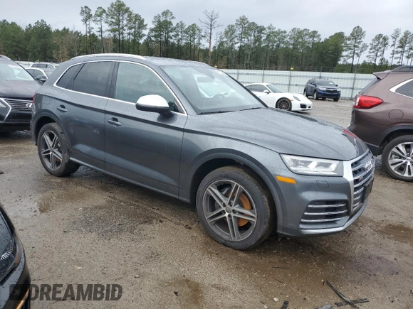 2019 Audi SQ5 Premium Plus with VIN WA1B4AFY2K2061142, listed as a Copart auction lot 81522643 with 50,108 mi miles and . Bid and sale history available at DreamBid. Image 4.