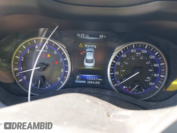 2015 Infiniti Q50 Premium z VIN JN1BV7AR9FM408386, wystawiony jako IAAI lot #42084887 z przebiegiem 122 527 mil mil oraz . Historia ofert i sprzedaży dostępna na DreamBid. Obrazek 7.