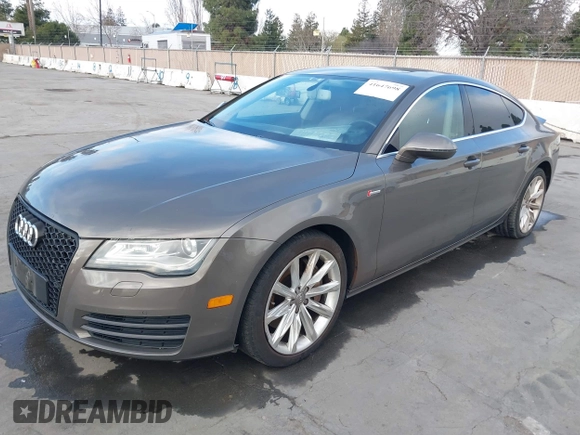 2012 Audi A7 Premium Plus with VIN WAUYGAFC3CN130168, listed as a IAAI auction lot 41647698 with 118,295 mi miles and . Bid and sale history available at DreamBid. Image 17.