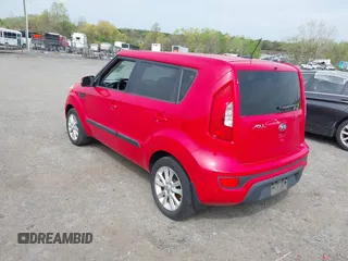 2013 Kia Soul + with VIN KNDJT2A68D7631926, listed as a IAAI auction lot 42080198 with 101,412 mi miles and . Bid and sale history available at DreamBid. Image 3.