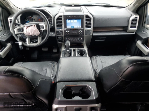 2017 Ford F-150 XL with VIN 1FTEW1EG2HKC06484, listed as a Copart auction lot 60051635 with 115,425 mi miles and Salvage title. Bid and sale history available at DreamBid. Image 8.