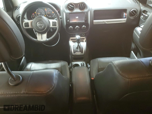 2017 Jeep Compass High Altitude with VIN 1C4NJDEB8HD176433, listed as a Copart auction lot 70813384 with 79,950 mi miles and Salvage title. Bid and sale history available at DreamBid. Image 8.