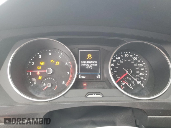 2021 Volkswagen Tiguan S with VIN 3VV1B7AX0MM053787, listed as a Copart auction lot 88026115 with 67,022 mi miles and Clean title. Bid and sale history available at DreamBid. Image 9.