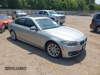 2015 BMW 5 Series 535i xDrive with VIN WBA5B3C56FD540573, listed as a IAAI auction lot 42229080 with 110,365 mi miles and . Bid and sale history available at DreamBid. Image 1.