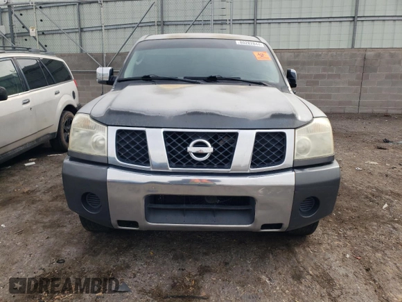 2004 Nissan Titan SE with VIN 1N6AA06A84N539876, listed as a Copart auction lot 80282844 with Not Provided miles and Salvage Title. Bid and sale history available at carsss.com. Image 5.