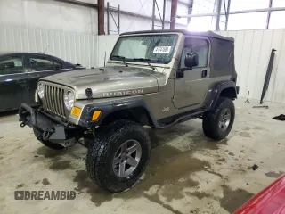 2003 Jeep Wrangler Rubicon z VIN 1J4FA69S13P345591, wystawiony jako Copart lot #41741685 z przebiegiem 85 335 mil mil oraz Szkoda całkowita • Salvage title. Historia ofert i sprzedaży dostępna na DreamBid. Obrazek 1.