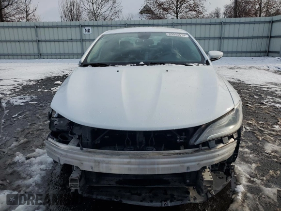 2015 Chrysler 200 Limited with VIN 1C3CCCAB3FN645344, listed as a Copart auction lot 83000474 with 109,800 mi miles and Salvage Title. Bid and sale history available at carsss.com. Image 5.