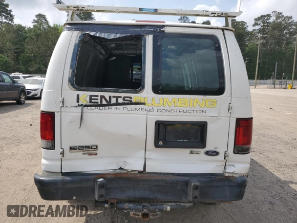 2013 Ford Econoline Cargo Commercial z VIN 1FTNE2EW9DDA45520, wystawiony jako Copart lot #54123555 z przebiegiem 236 945 mil mil oraz Szkody całkowita. Historia ofert i sprzedaży dostępna na DreamBid. Obrazek 6.