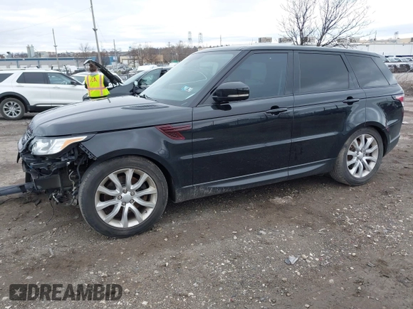 2015 Land Rover Range Rover Sport HSE with VIN SALWR2VF6FA621599, listed as a IAAI auction lot 41804273 with 9,976 mi miles. Bid and sale history available at carsss.com. Image 16.