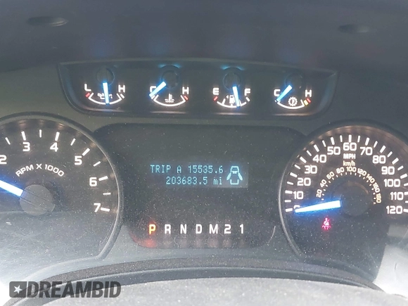2013 Ford F-150 XL with VIN 1FTMF1CM9DKE77332, listed as a IAAI auction lot 41930373 with 203,683 mi miles and . Bid and sale history available at carsss.com. Image 7.