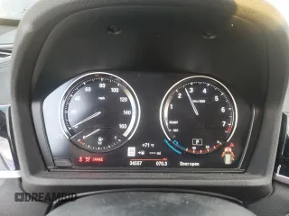 2022 BMW X1 sDrive28i with VIN WBXJG7C07N5U58359, listed as a Copart auction lot 86908624 with 34,557 mi miles and Salvage Title. Bid and sale history available at carsss.com. Image 9.