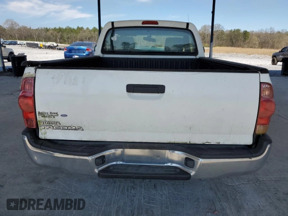 2007 Toyota Tacoma with VIN 5TENX22N47Z330174, listed as a Copart auction lot 49395995 with 182,664 mi miles and Salvage Title. Bid and sale history available at carsss.com. Image 6.