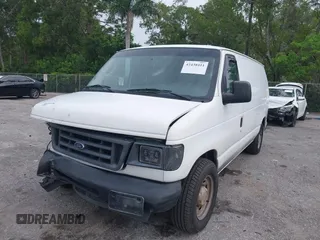 2005 Ford Econoline Cargo with VIN 1FTRE14W75HA41442, listed as a IAAI auction lot 42438411 with 197,241 mi miles and . Bid and sale history available at DreamBid. Image 13.