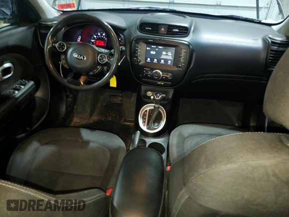 2018 Kia Soul + with VIN KNDJP3A58J7603718, listed as a Copart auction lot 45854675 with 107,169 mi miles and Salvage Title. Bid and sale history available at DreamBid. Image 8.