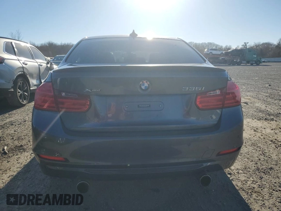 2013 BMW 3 Series 335i xDrive with VIN WBA3B9C57DJ899455, listed as a Copart auction lot 41669945 with 114,303 mi miles and Clean Title. Bid and sale history available at carsss.com. Image 6.