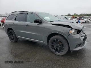 2020 Dodge Durango GT Plus with VIN 1C4RDJDG4LC394727, listed as a Copart auction lot 56004455 with 23,699 mi miles and Non repairable. Bid and sale history available at DreamBid. Image 4.
