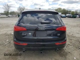 2014 Audi Q5 Premium Plus with VIN WA1CMAFP0EA079029, listed as a Copart auction lot 51653925 with 121,047 mi miles and Salvage title. Bid and sale history available at DreamBid. Image 6.