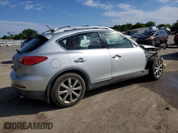 2008 Infiniti EX Journey with VIN JNKAJ09F78M360605, listed as a Copart auction lot 69928044 with 212,369 mi miles and Salvage Title. Bid and sale history available at DreamBid. Image 3.