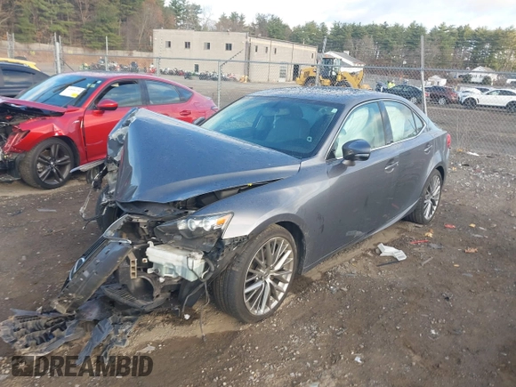2015 Lexus IS 250 with VIN JTHCF1D22F5020032, listed as a IAAI auction lot 40811836 with 92,943 mi miles and . Bid and sale history available at DreamBid. Image 2.