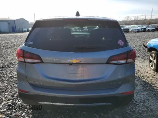 2024 Chevrolet Equinox LT with VIN 3GNAXUEG7RL332599, listed as a Copart auction lot 50180535 with 8,723 mi miles and Salvage Title. Bid and sale history available at DreamBid. Image 6.