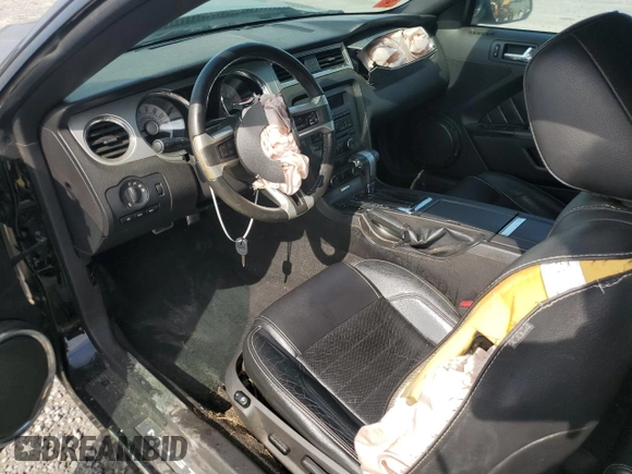 2010 Ford Mustang GT with VIN 1ZVBP8CHXA5132950, listed as a Copart auction lot 60405655 with 179,542 mi miles and Salvage title. Bid and sale history available at DreamBid. Image 8.