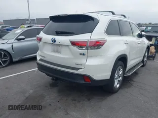 2016 Toyota Highlander Limited with VIN 5TDDCRFH9GS015341, listed as a IAAI auction lot 42572982 with 66,247 mi miles and . Bid and sale history available at DreamBid. Image 4.