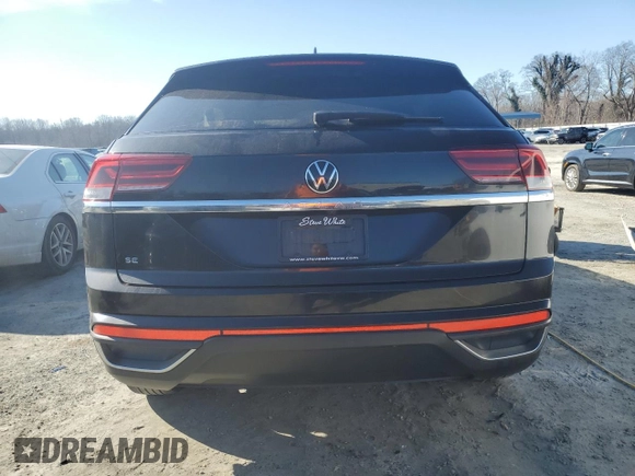 2022 Volkswagen Atlas SE with VIN 1V2DC2CA6NC219879, listed as a Copart auction lot 87439484 with 35,853 mi miles and Salvage title. Bid and sale history available at DreamBid. Image 6.
