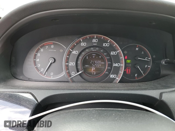 2015 Honda Accord Sport with VIN 1HGCR2F51FA261739, listed as a Copart auction lot 55452675 with 217,600 mi miles and Clean Title. Bid and sale history available at DreamBid. Image 9.