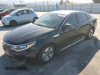 2018 Kia Optima Premium with VIN KNAGT4LE7J5020655, listed as a Copart auction lot 51988535 with 124,996 mi miles and Salvage Title. Bid and sale history available at carsss.com. Image 1.