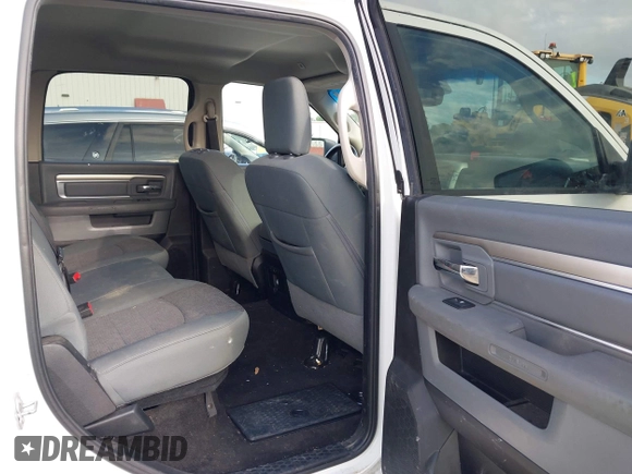 2018 Ram 1500 Big Horn with VIN 3C6RR6LT3JG162845, listed as a IAAI auction lot 42358934 with 61,992 mi miles and . Bid and sale history available at DreamBid. Image 8.