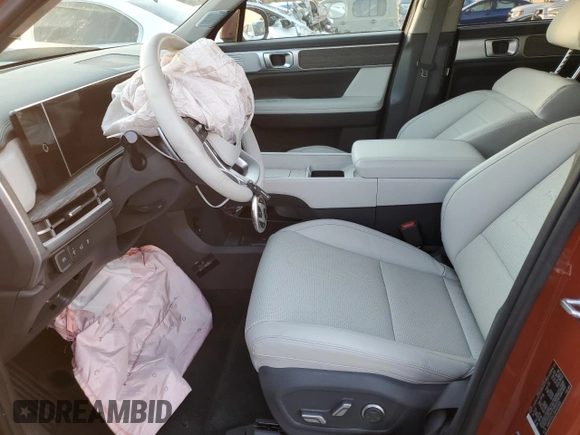 2024 Hyundai Santa Fe Hybrid Limited with VIN 5NMP3DG13RH012815, listed as a Copart auction lot 41429855 with 0 mi miles and Salvage Title. Bid and sale history available at carsss.com. Image 7.