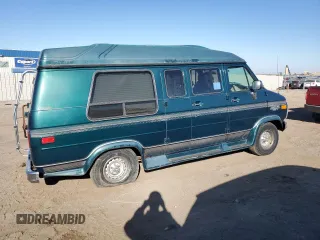 1995 Chevrolet Chevy Van z VIN 1GBEG25K3SF249372, wystawiony jako Copart lot #72284224 z przebiegiem 72 331 mil mil oraz Tytuł czysty. Historia ofert i sprzedaży dostępna na DreamBid. Obrazek 3.