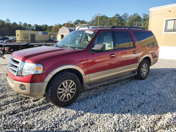 2014 Ford Expedition EL XLT with VIN 1FMJK1H57EEF43257, listed as a Copart auction lot 81962104 with 169,240 mi miles and Salvage Title. Bid and sale history available at carsss.com. Image 1.