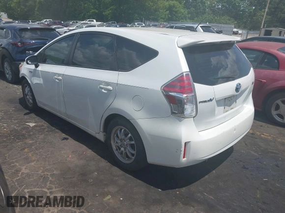 2015 Toyota Prius Two with VIN JTDZN3EU8FJ036043, listed as a IAAI auction lot 42176629 with 154,939 mi miles and . Bid and sale history available at DreamBid. Image 3.